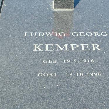 KEMPER Ludwig Georg 1916-1996