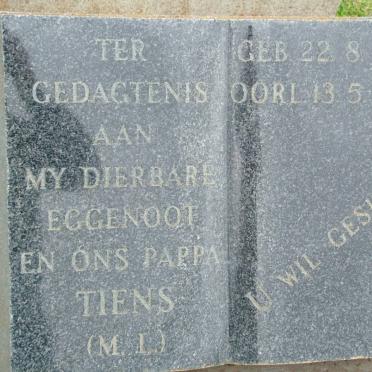 LOURENS M.L. 1933-1978