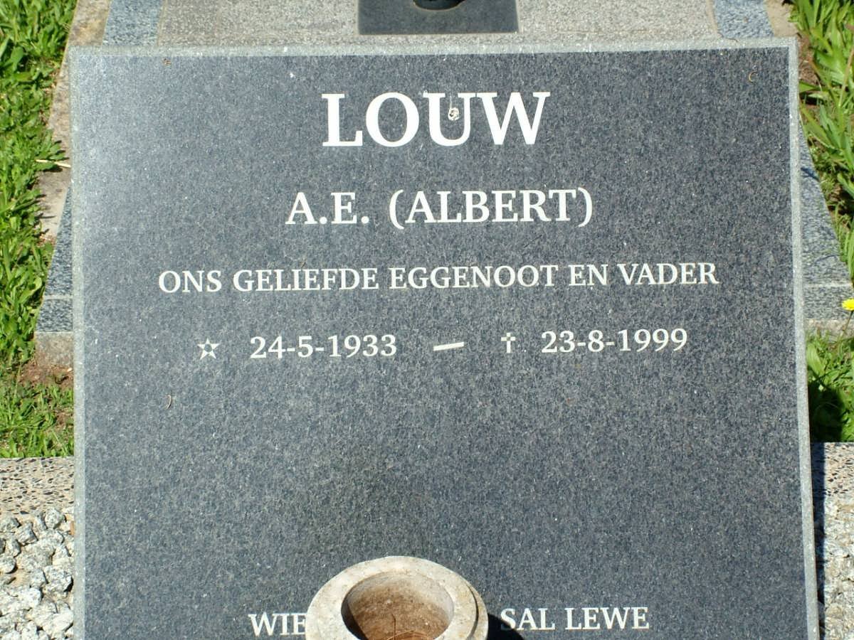 LOUW A.E. 1933-1999