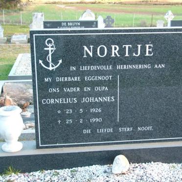 NORTJÉ Cornelius Johannes 1926-1990