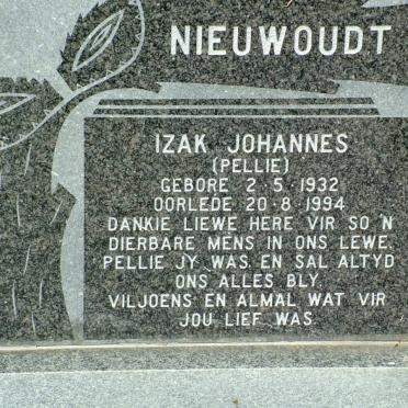 NIEUWOUDT Izak Johannes 1932-1994