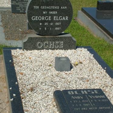 OCHSE George Elgar 1907-1987 :: OCHSE Andy 1932-1997 &amp; Yvonne 1937-