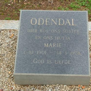 ODENDAL Marie 1901-1974