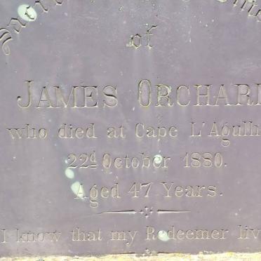 ORCHARD James -1880