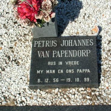 PAPENDORP Louis Cornelius, van 1919-1992 &amp; Johanna Susanna 1922-2006 :: VAN PAPENDORP Petrus Johannes 1956-1999