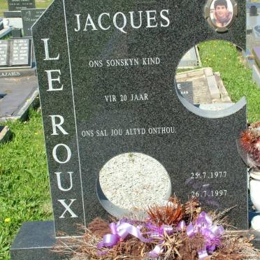 ROUX Jacques, le 1977-1997