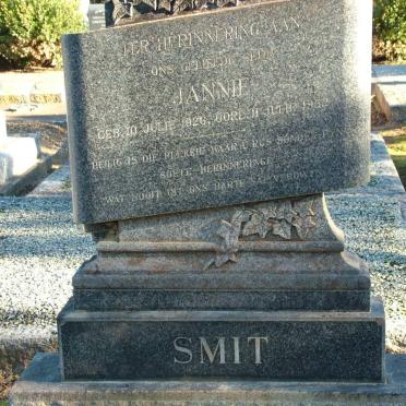 SMIT Jannie 1926-1952