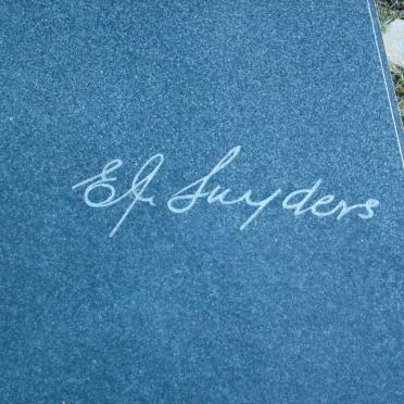 SNYDERS Elizabeth Johanna