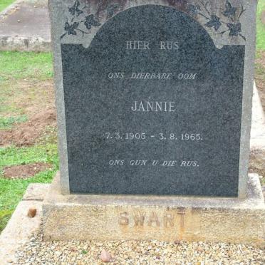 SWART Jannie 1905-1965