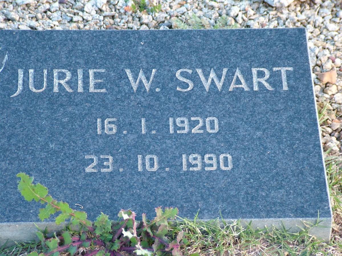SWART Jurie 1920-1990