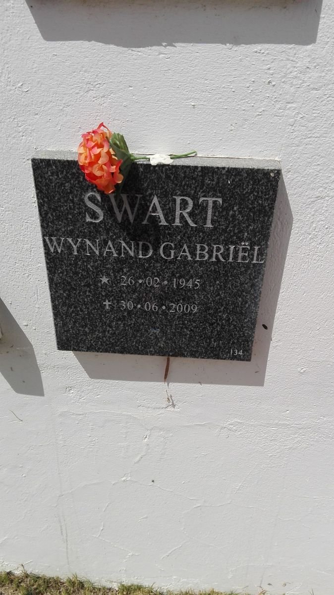 SWART Wynand Gabriël 1945-2009
