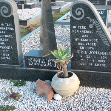 SWART Jurie Johannes 1904-1985 &amp; Elsabé Susanna 1922-1994