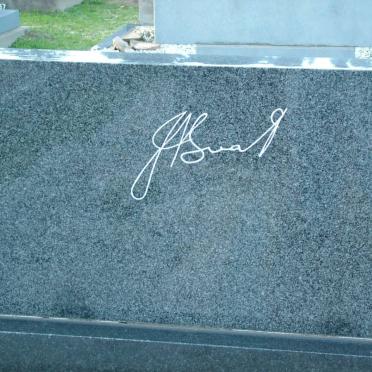 SWART Jacobus Nicolaas 1928-1987 &amp; Martha CARSTENS 1926-1988