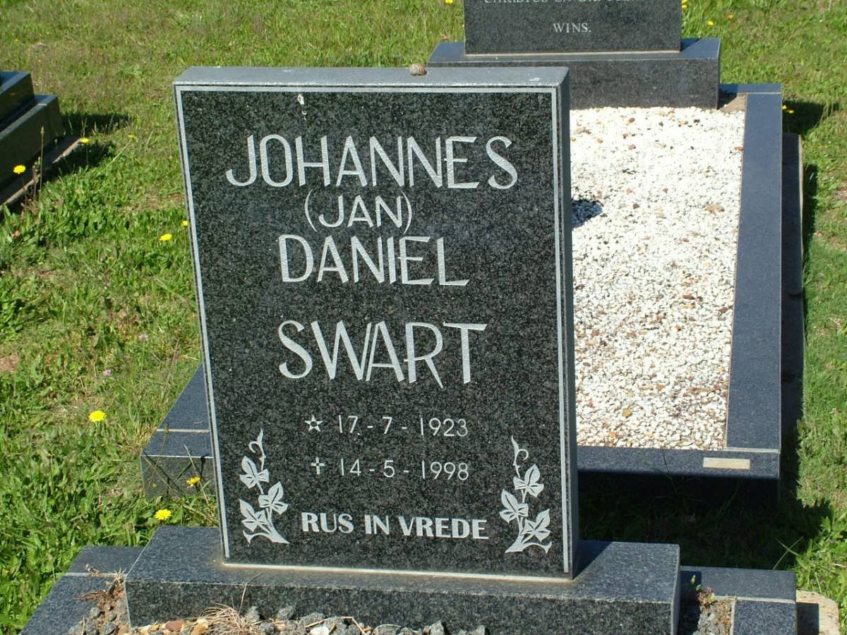 SWART Johannes Daniel 1923-1998