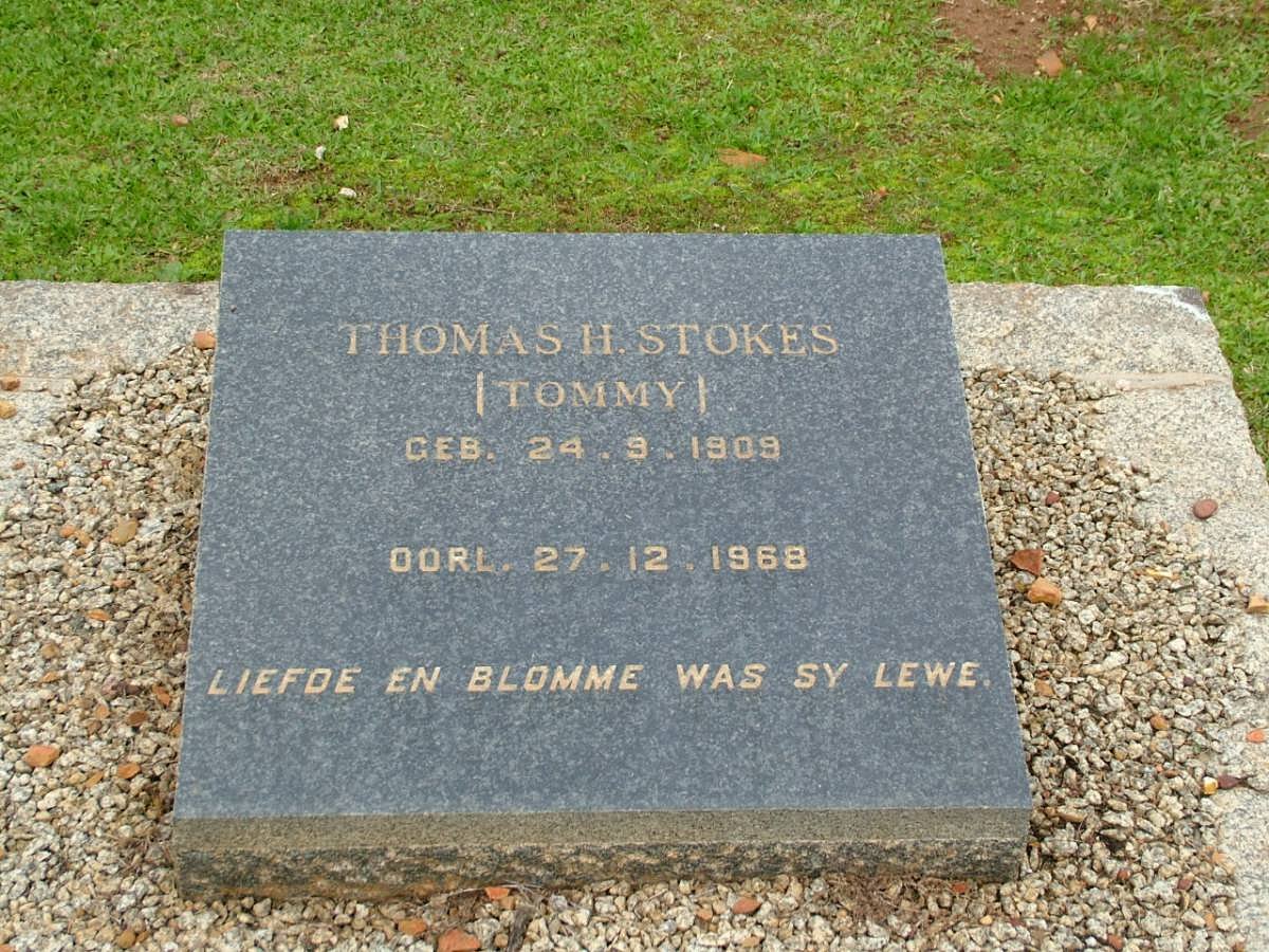 STOKES Thomas H. 1909-1968