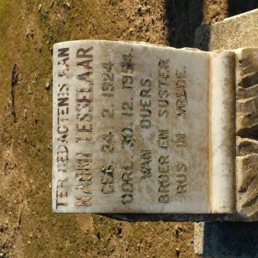 TESSELAAR Naomi 1924-1954