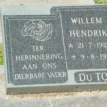 TOIT Willem Hendrik, du 1929-1991