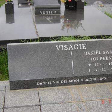 VISAGIE Daniel Swart 1924-1996