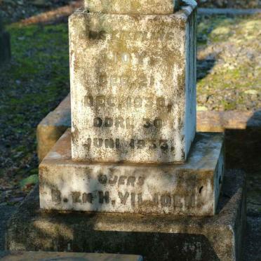 VILJOEN Joy 1930-1933