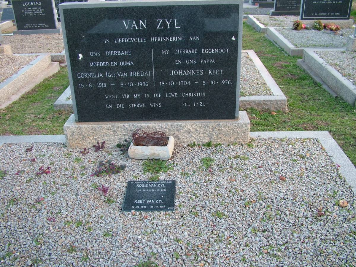 ZYL Johannes Keet, van 1904-1976 &amp; Cornelia VAN BREDA 1913-1996 _1