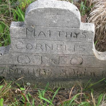 OTTO Matthys Cornelis 1935-19??