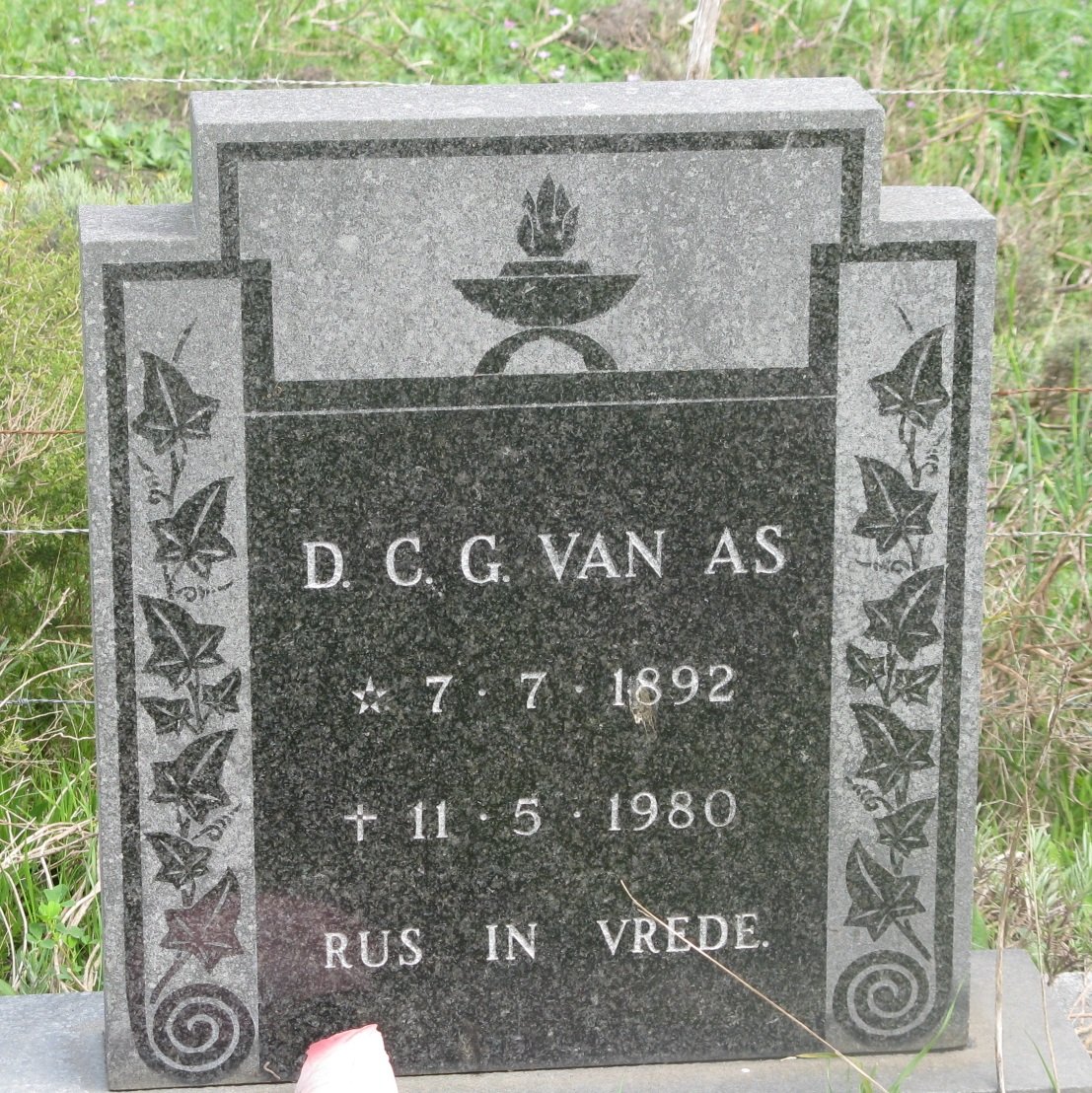 AS D.C.G., van 1892-1980
