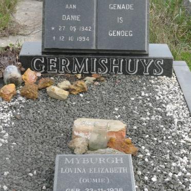 MYBURGH Lovina Elizabeth 1938-2001 :: GERMISHUYS Danie 1942-1994