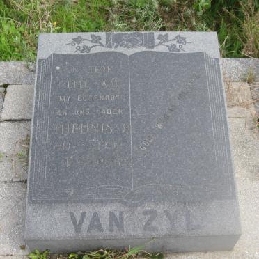 ZYL Theunis J., van 1904-1975