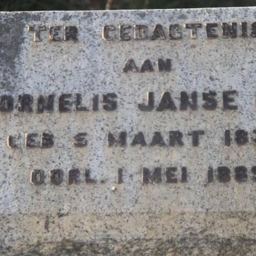 Western Cape, BREDASDORP district, Patryze Kraal 79, farm cemetery