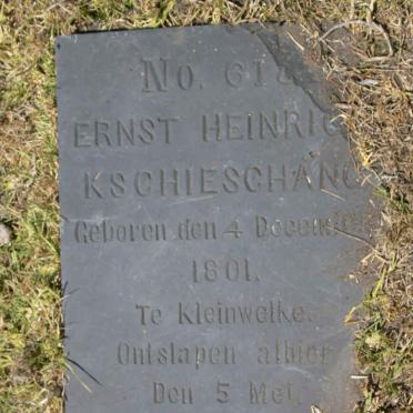 KSCHIESCHANG Ernst Heinrich 1801-1857