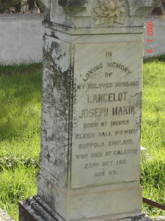 MAKIN Lancelot Joseph -1911