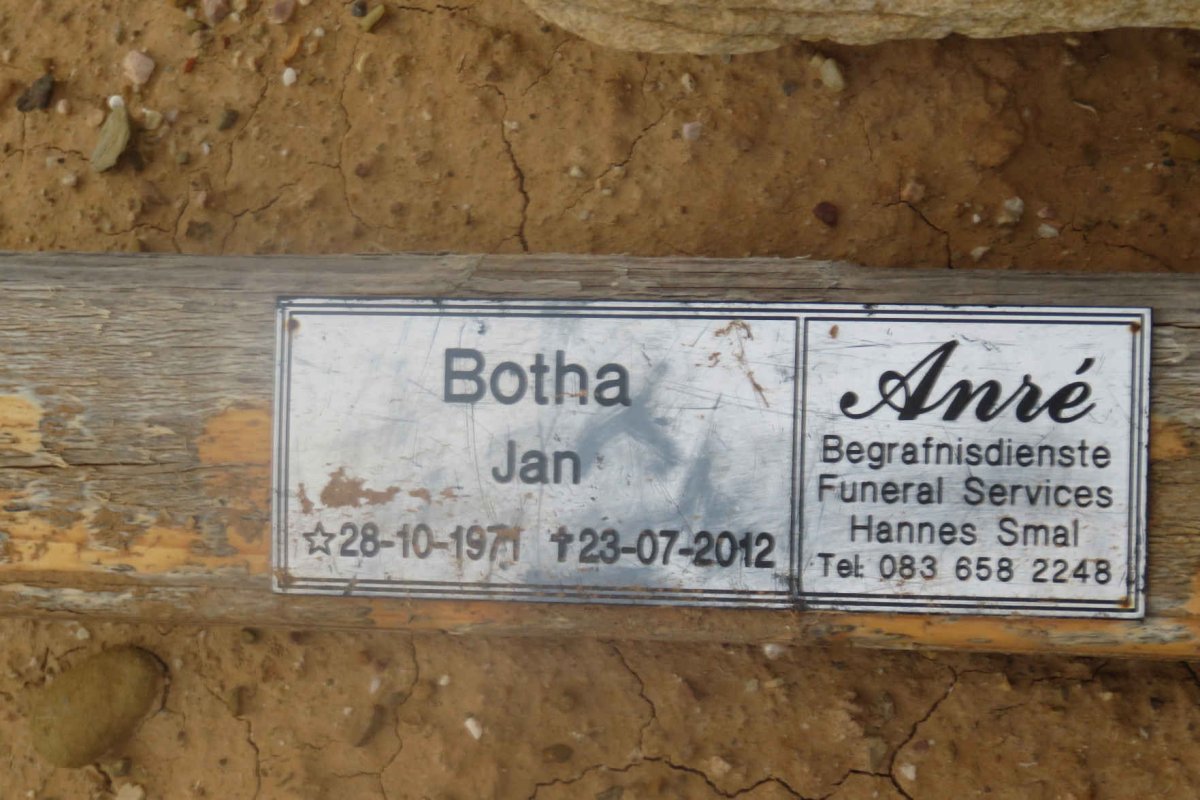 BOTHA Jan 1971-2012