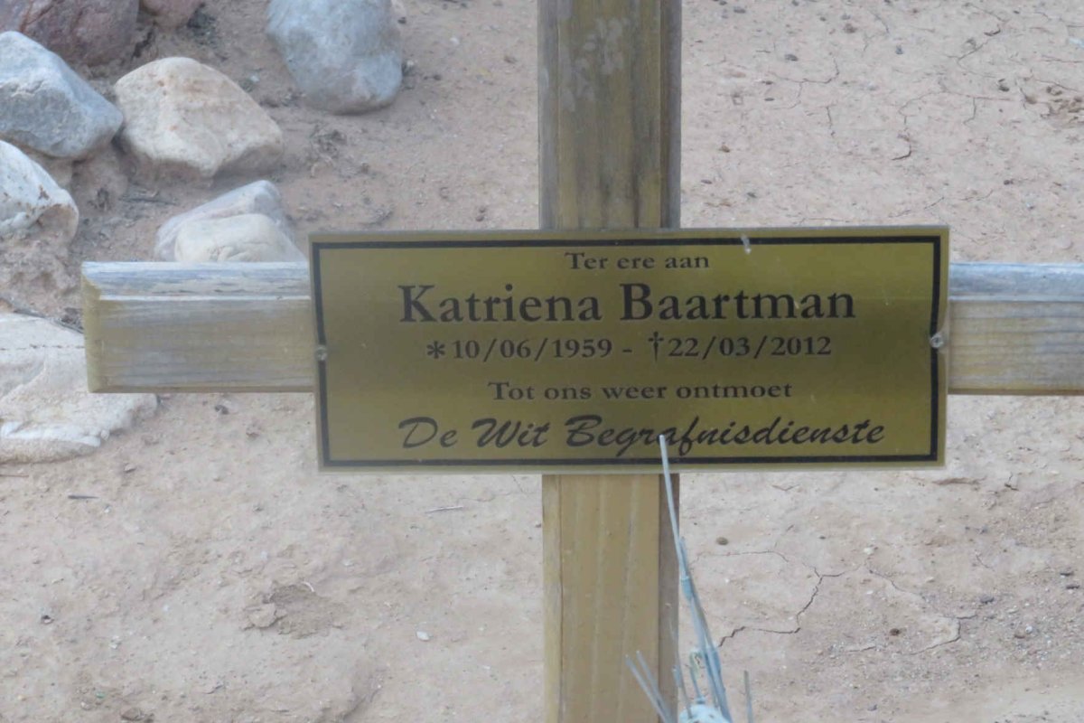 BAARTMAN Katriena 1959-2012