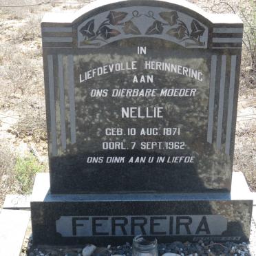 FERREIRA Nellie 1871-1962
