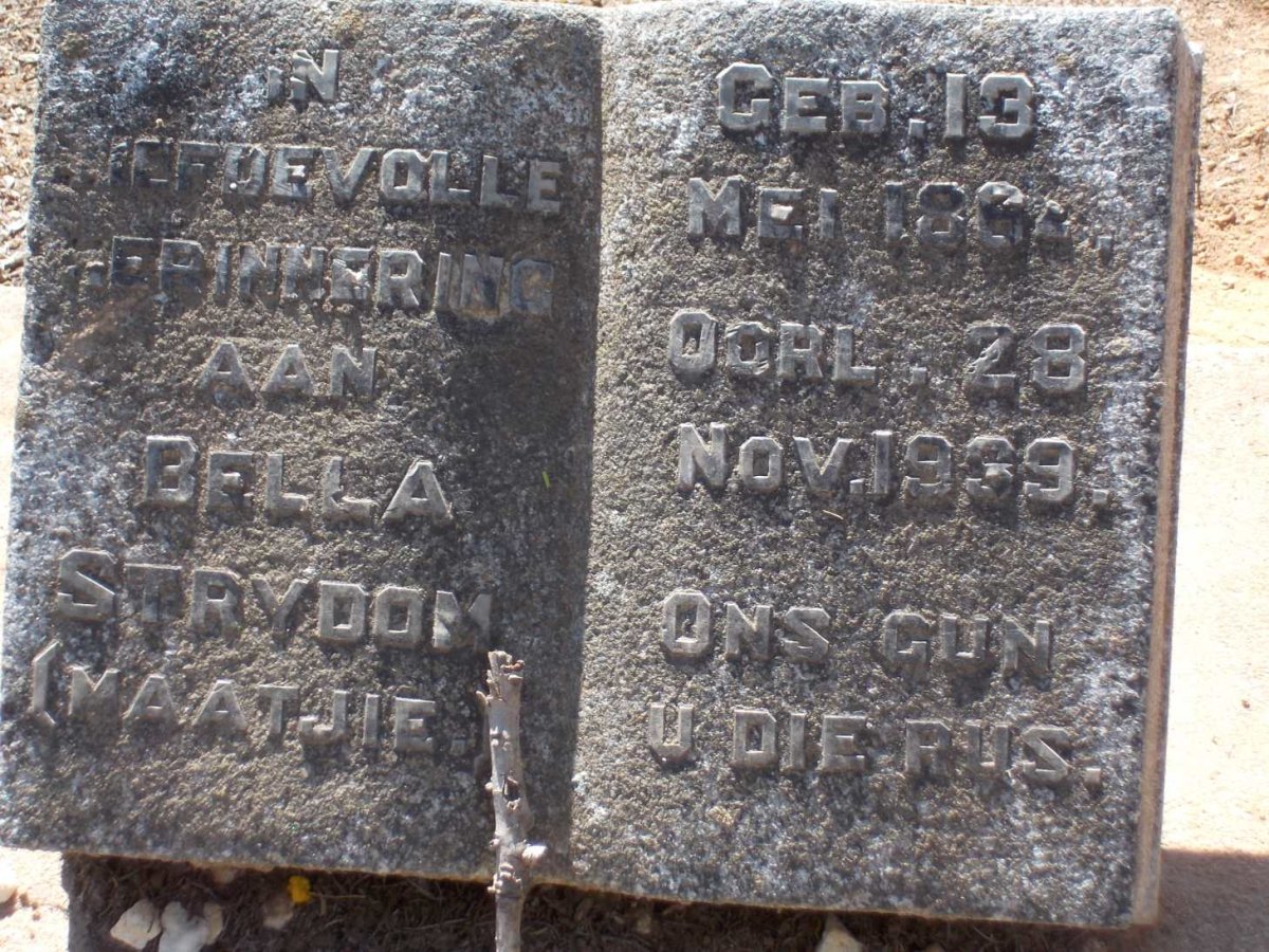 STRYDOM Bella 1864-1939