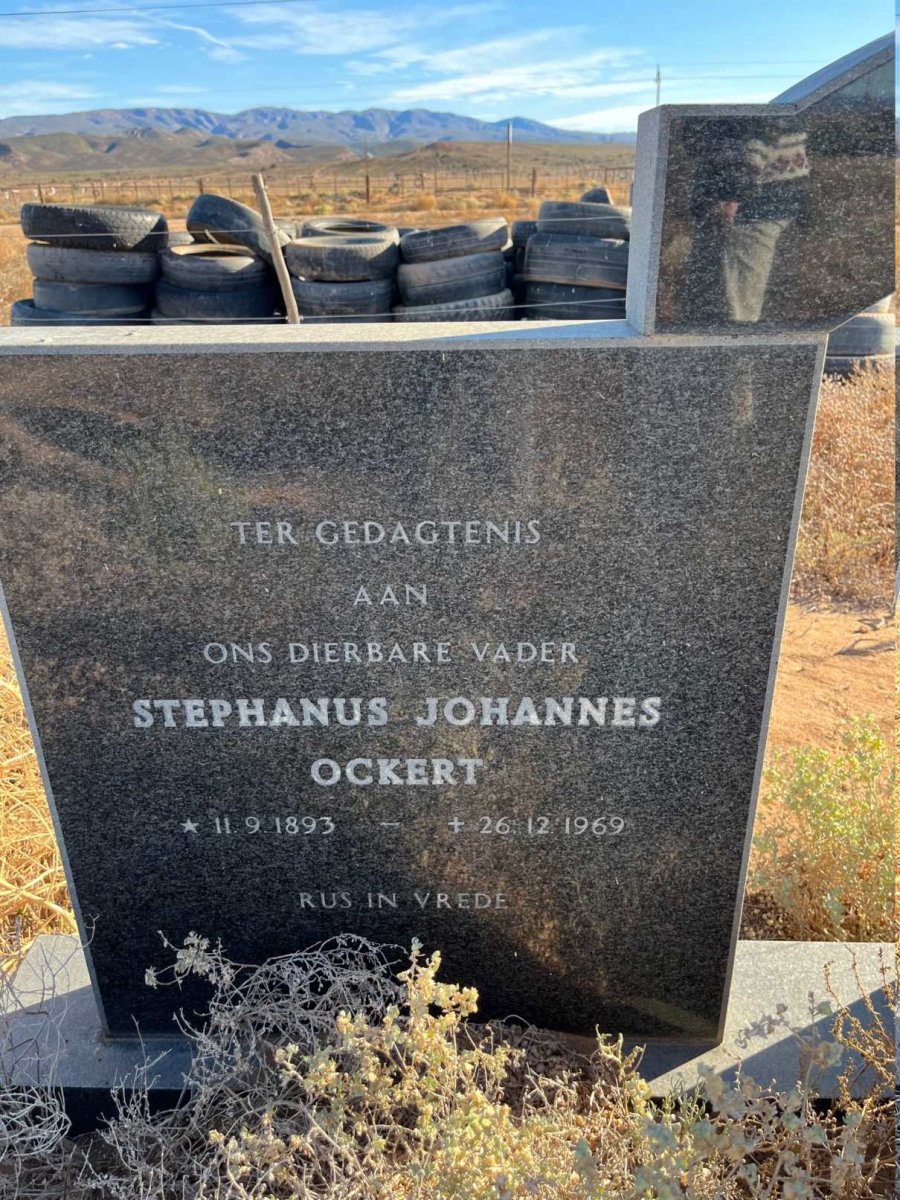 OLIVIER Stephanus Johannes Ockert 1893-1969 &amp; Jacoba Johanna VAN GREUNEN 1901-1967