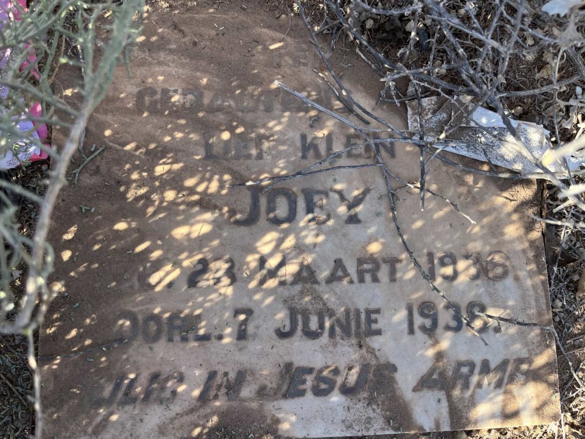 CLAASSEN Joey 1936-1938