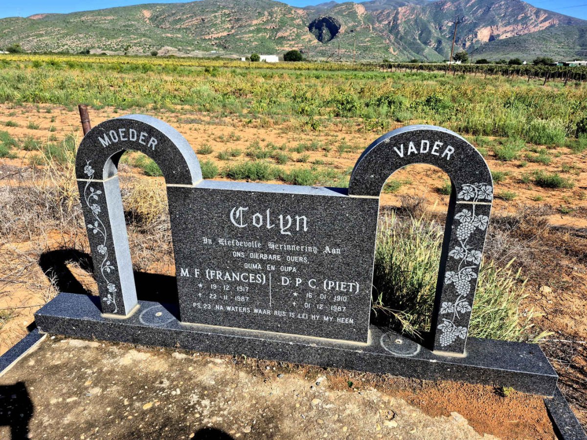 COLYN D.P.C. 1910-1987 & M.F. 1917-1987