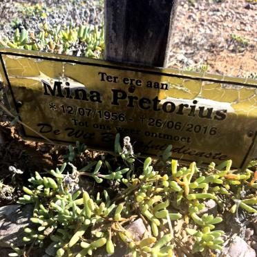 PRETORIUS Mina 1956-2016