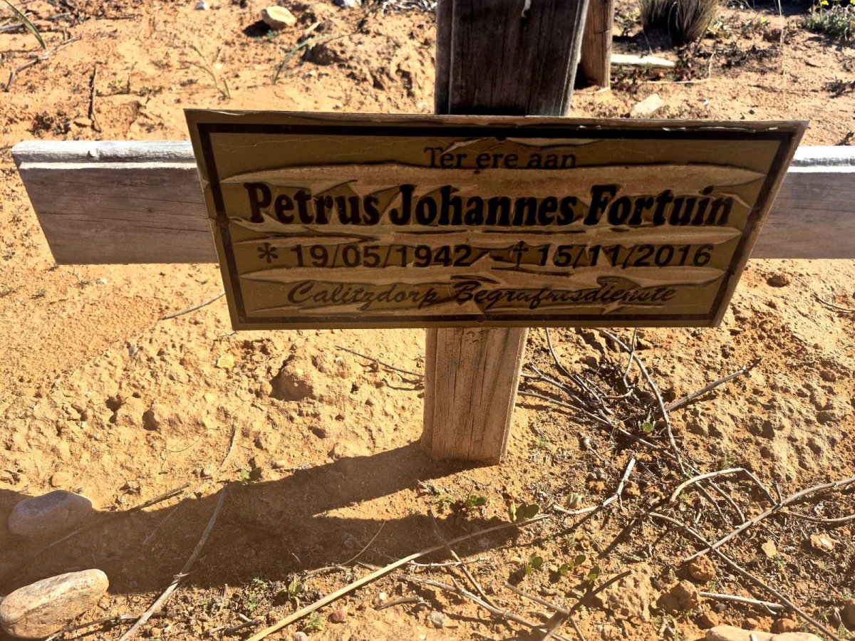 FORTUIN Petrus Johannes 1942-2016