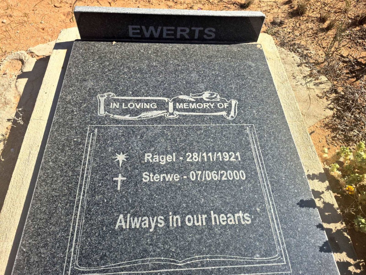 EWERTS Ragel 1921-2000