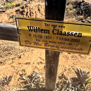 CLAASSEN Willem 1931-2002