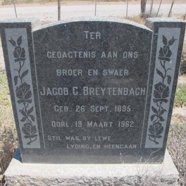 BREYTENBACH Jacob C. 1895-1962