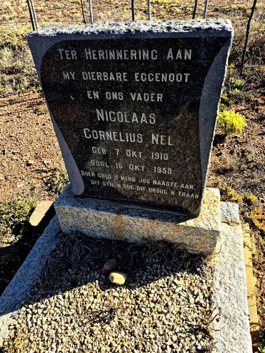 NEL Nicolaas Cornelius 1910-1959