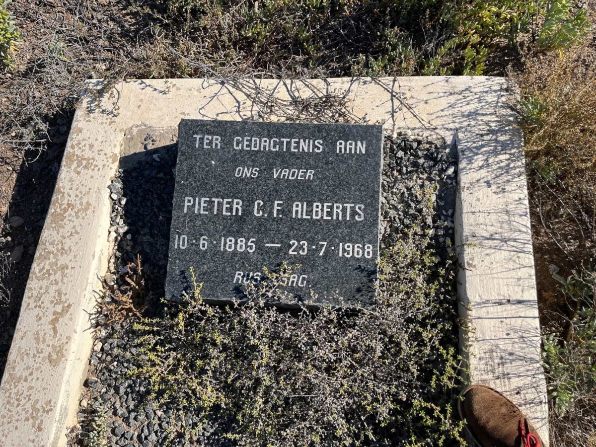 ALBERTS Pieter C.F. 1885-1968