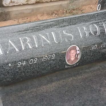 BOTHA Marinus 1972-1996