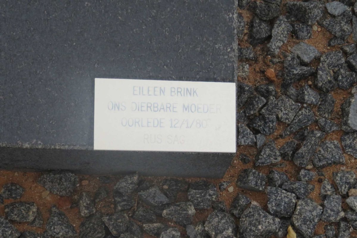 BRINK Etienne 1903-1977 &amp; Eileen -1980