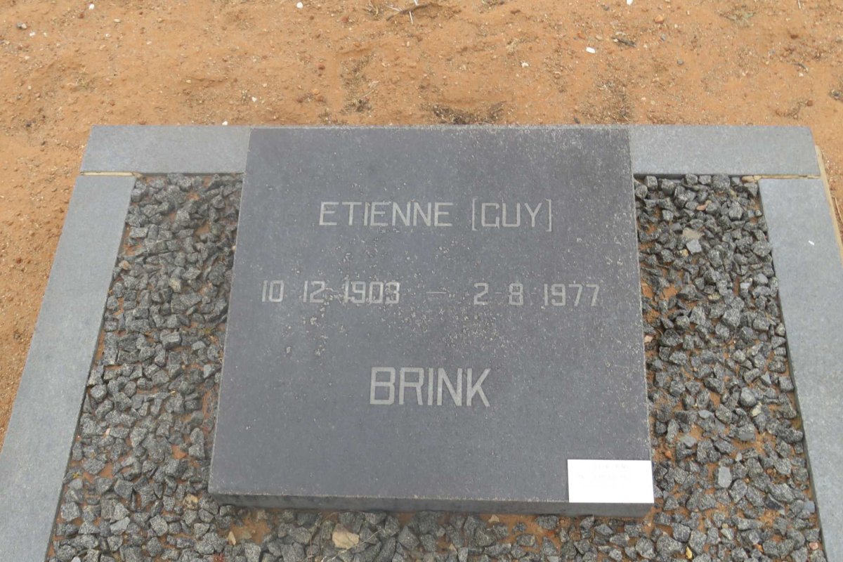 BRINK Etienne 1903-1977 &amp; Eileen -1980