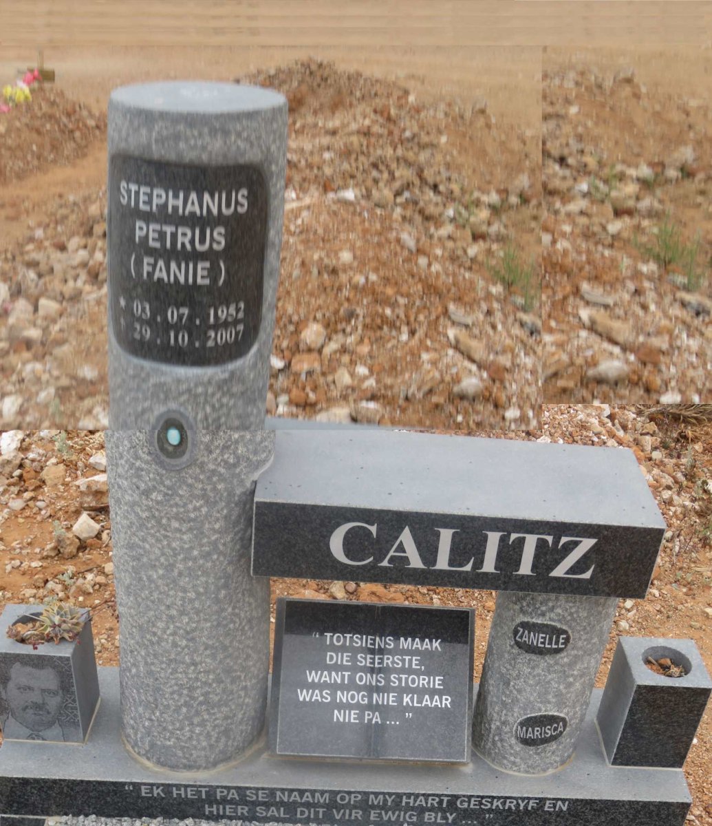 CALITZ Stephanus Petrus 1952-2007