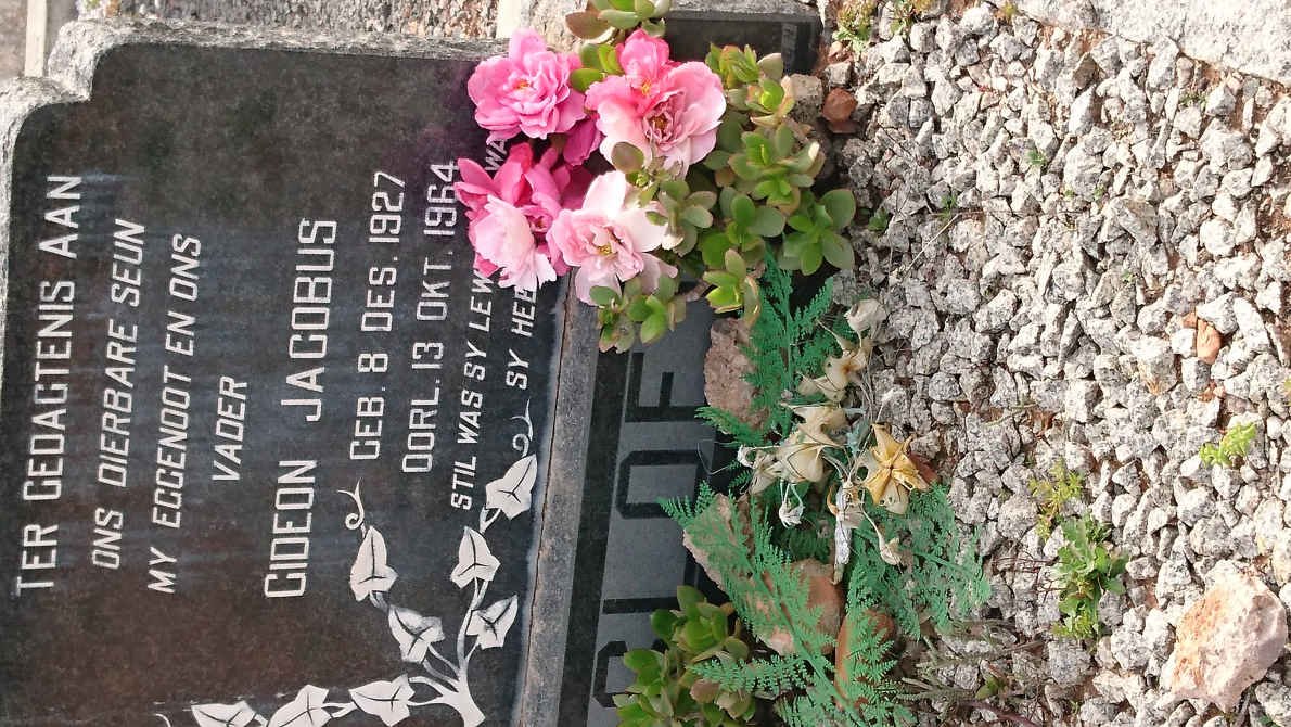 CLOETE Gideon Jacobus 1927-1964